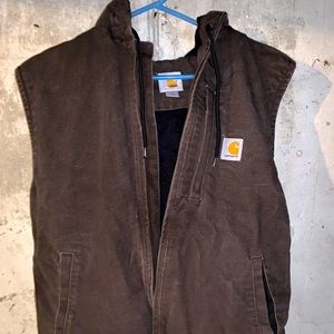 Men’s Carhartt hooded vest Size Medium